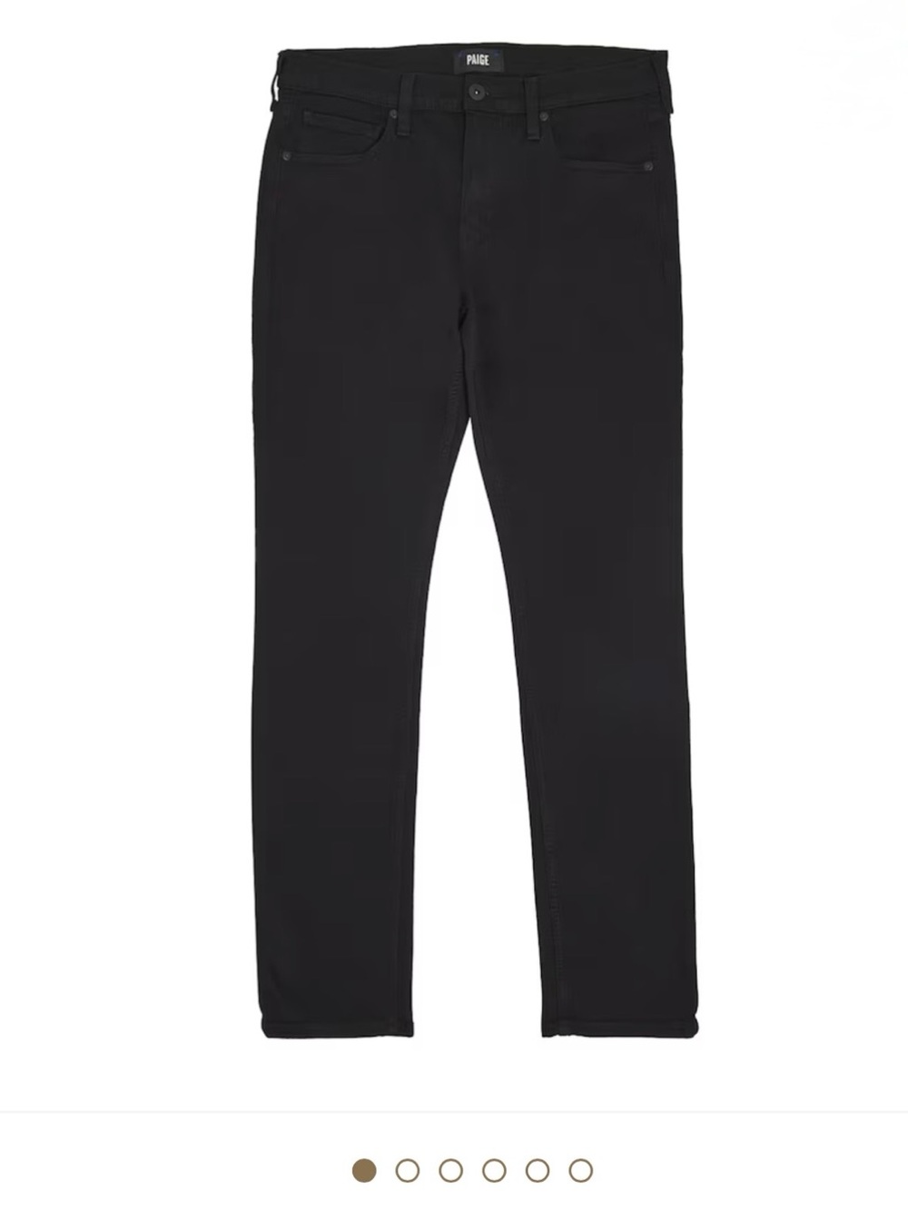 PAIGE Men’s Lennox Black Slim Jeans